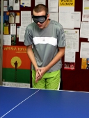 Fotografia: Ping-pong dla niewidomych